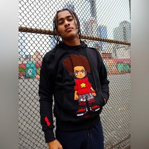 Dekryptic X The Boondocks Huey Embroidered Hoodie